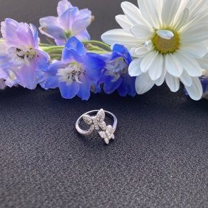 Beautiful - Butterfly ring …Marked YGI 9.25 ..Size 6